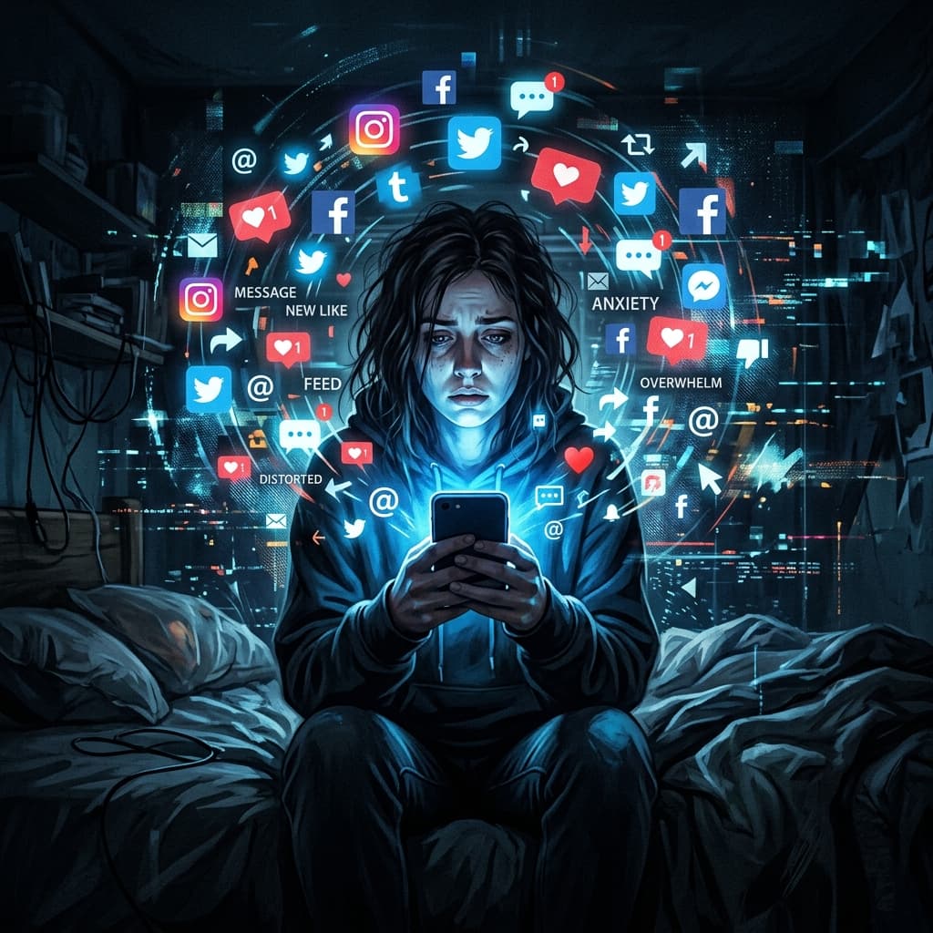 Generación Ansiedad: Depresión Algorítmica y Redes Sociales